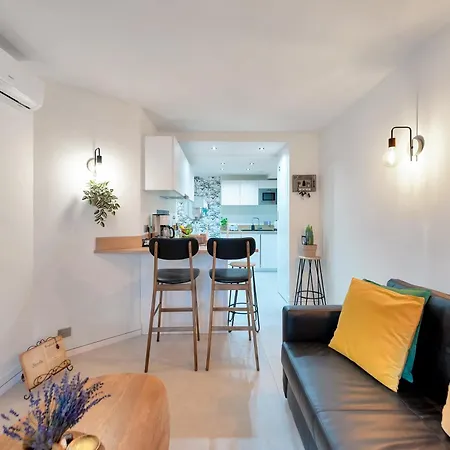 Le Wilson - Charmant Appt Climatise Apartment Antibes
